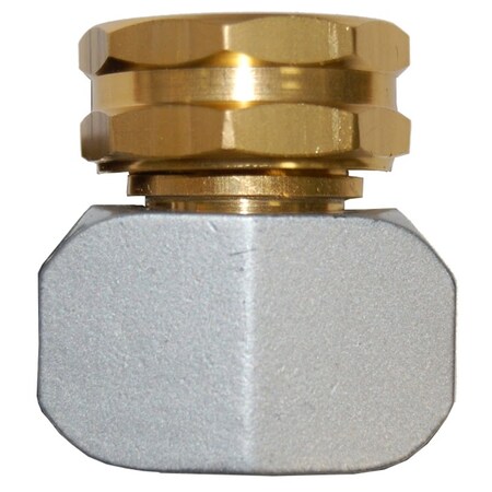 Rugg Rugg 5/8-3/4 in. Zinc Threaded Female Hose Coupling W2AZ